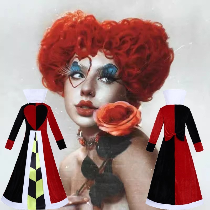 Women'S Red Accessories - Reina Anime corazón rojo película Cosplay