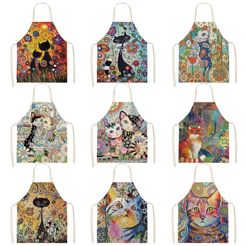 Women Kitchen Accessories - Delantal de cocina con flores para