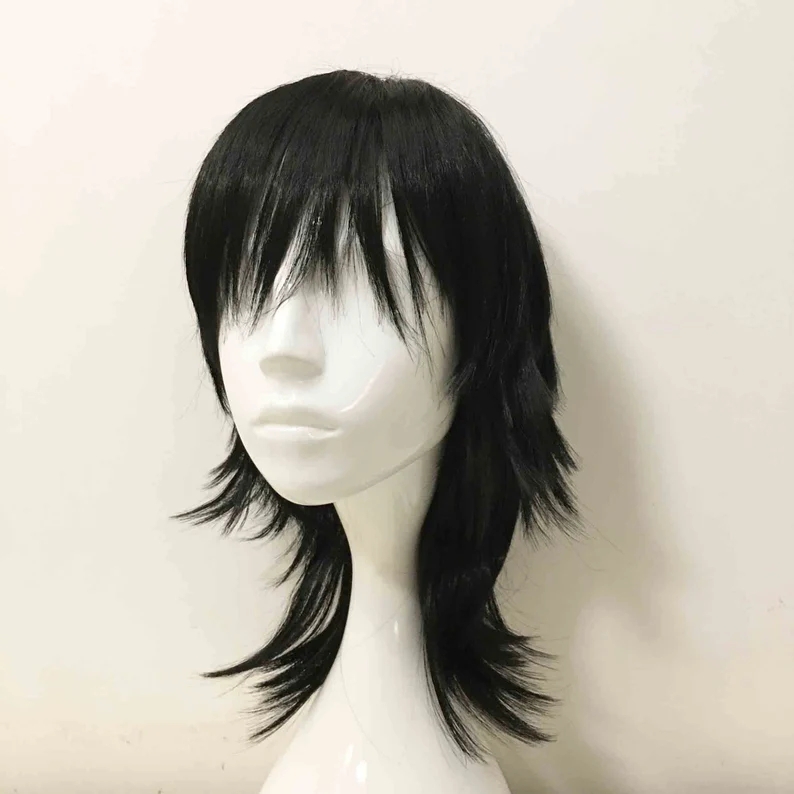 Peluca de Cosplay de Longitud  - Women'S Emo Accessories reseña y precio