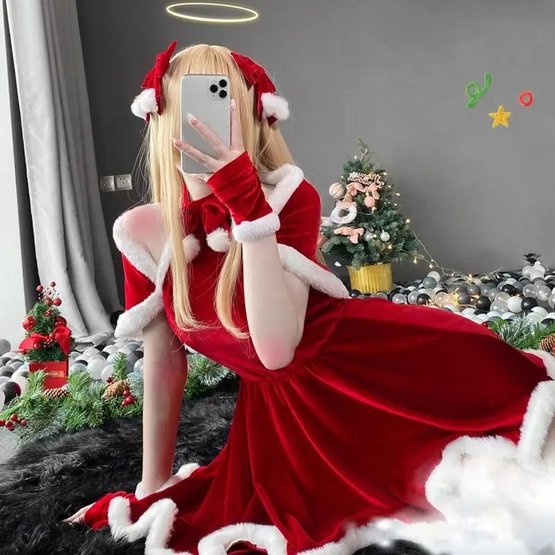 Disfraz de Navidad para Cospla - Women'S Red Accessories reseña y precio