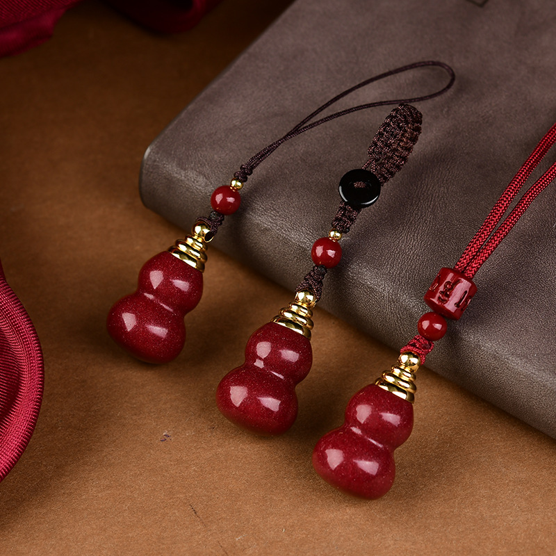 Colgante de calabaza de cinabr - Women'S Red Accessories reseña y precio