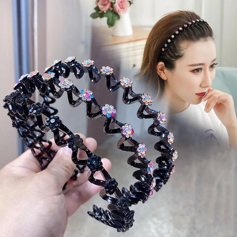 Pinza de pelo trenzada con per - Women Accessories Sale reseña y precio