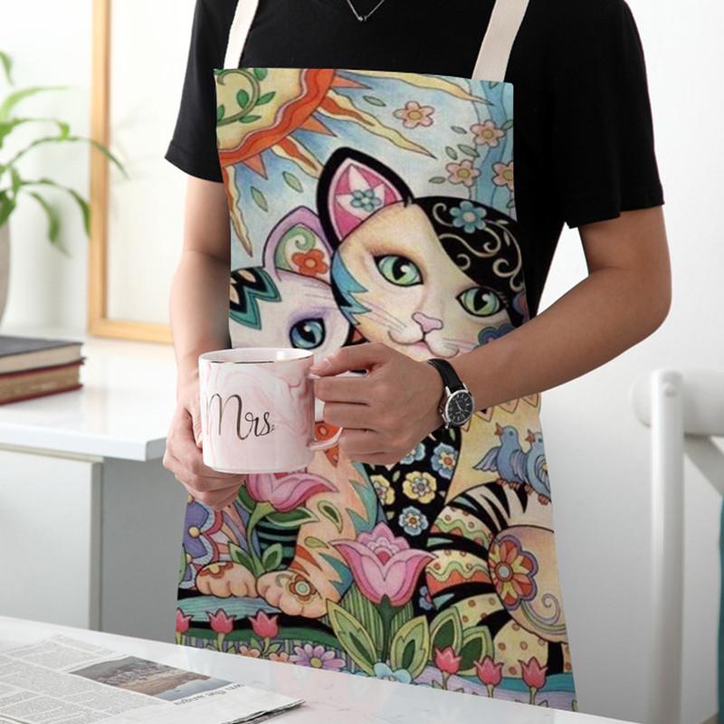 Delantal de cocina con flores  - Women Kitchen Accessories reseña y precio