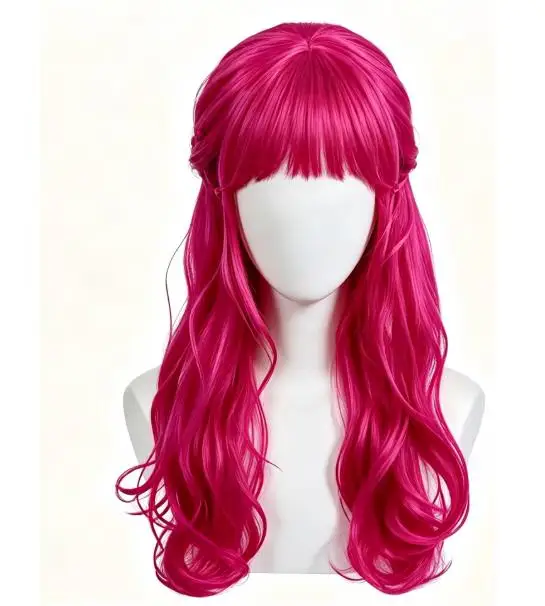 Peluca roja de Evie para cospl - Women'S Accessories Clothing reseña y precio