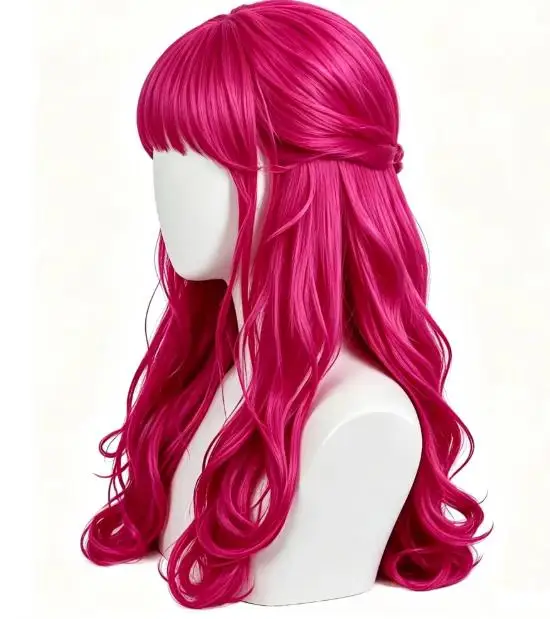 Peluca roja de Evie para cospl - Women'S Accessories Clothing reseña y precio