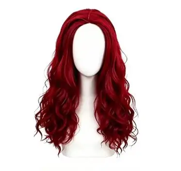 Peluca roja de Evie para cospl - Women'S Accessories Clothing reseña y precio