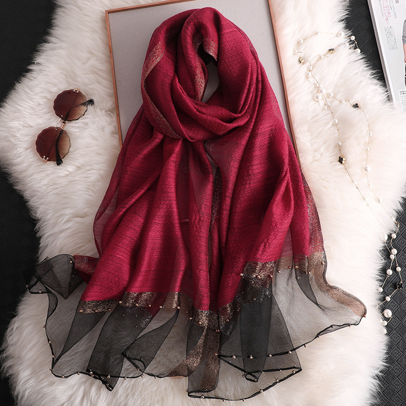 2024 Bufanda chal de seda de 1 - Silk Scarf Square reseña y precio