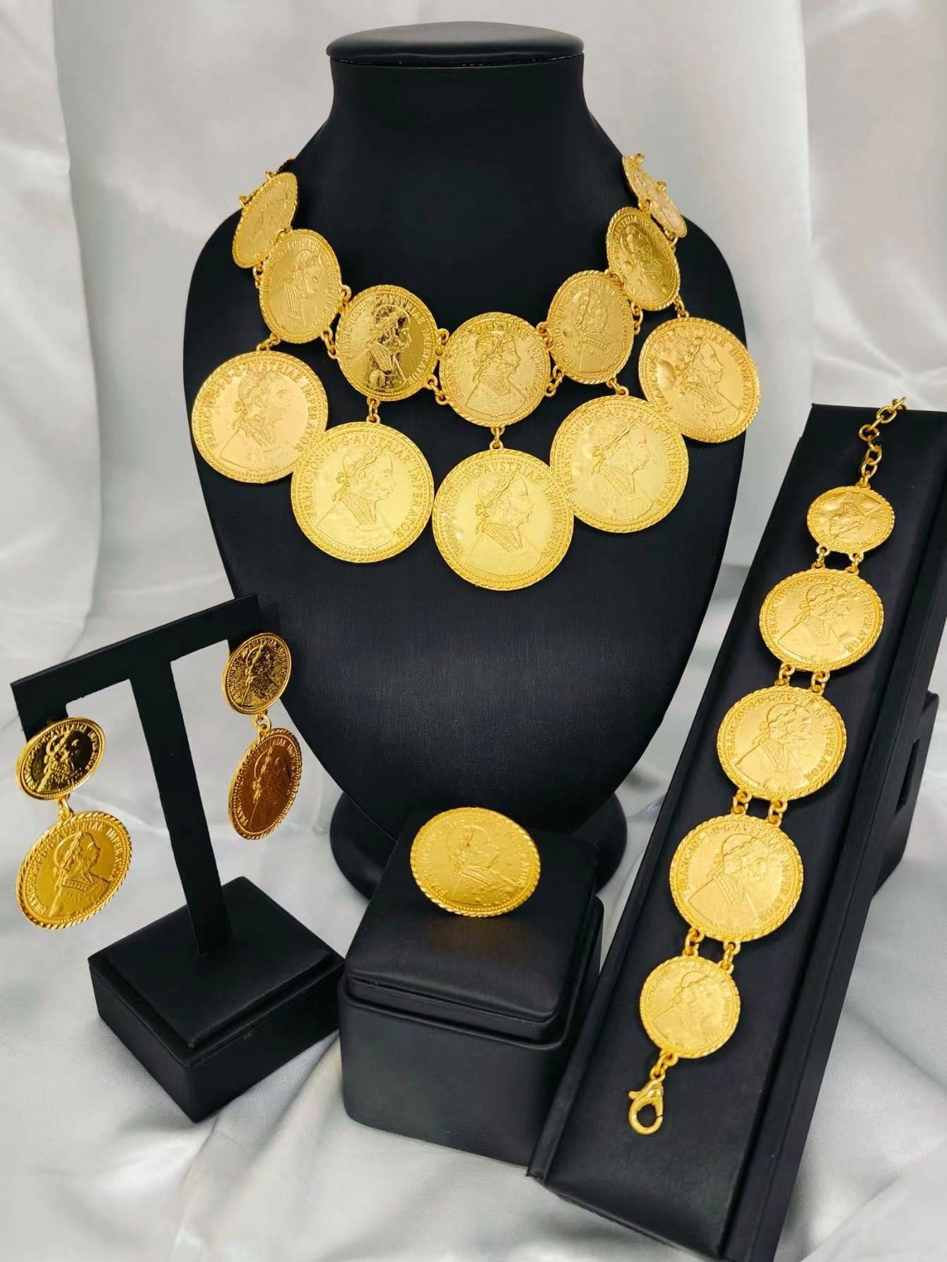 Conjunto de joyería nigeriana  - Women Accessories Dubai reseña y precio