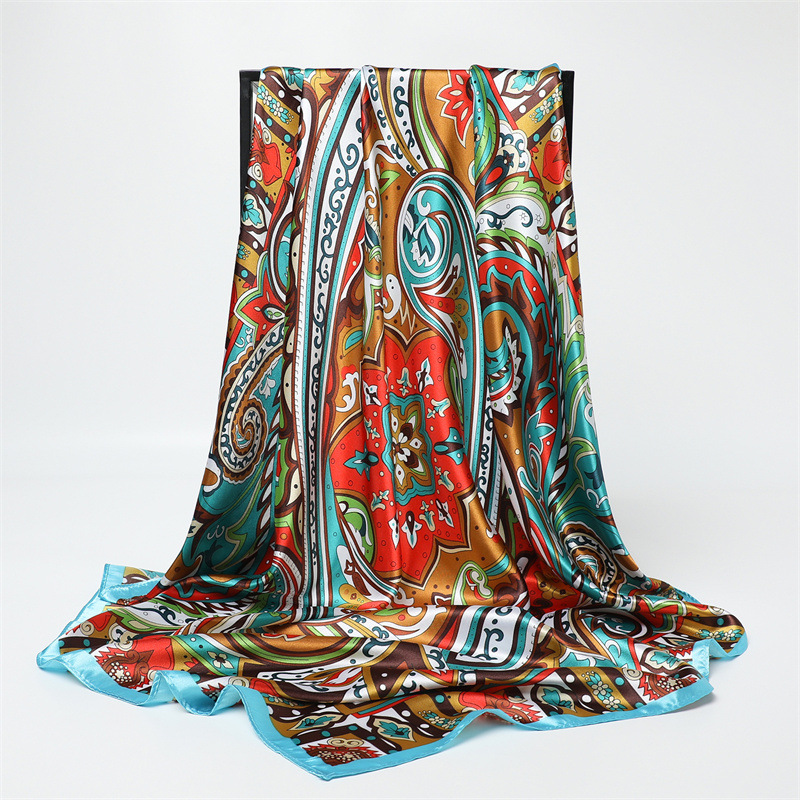 Pañuelo Cuadrado Grande Estamp - Silk Scarf Square reseña y precio