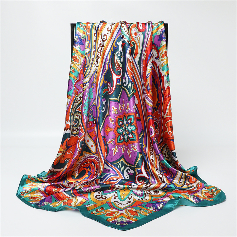 Pañuelo Cuadrado Grande Estamp - Silk Scarf Square reseña y precio