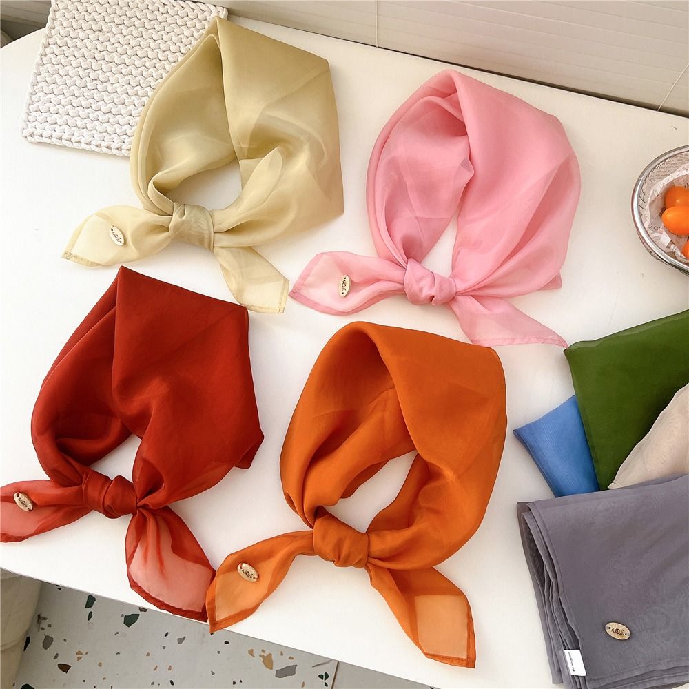 Pañuelo Cuadrado Pequeño de Co - Silk Scarf Square reseña y precio