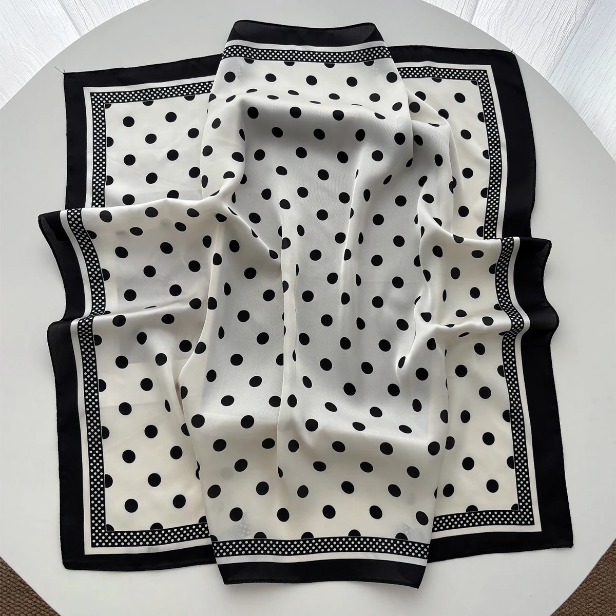 Pañuelo cuadrado de satén suav - Silk Scarf Square reseña y precio