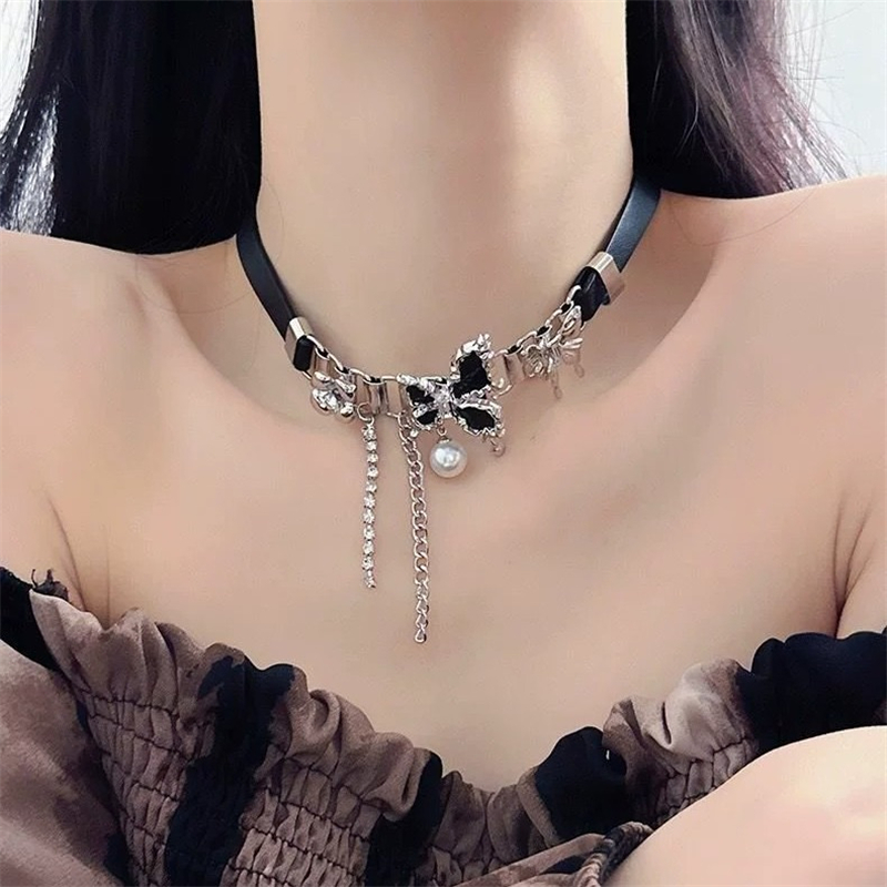 Collar Vintage de mariposa, Cr - Women'S Emo Accessories reseña y precio