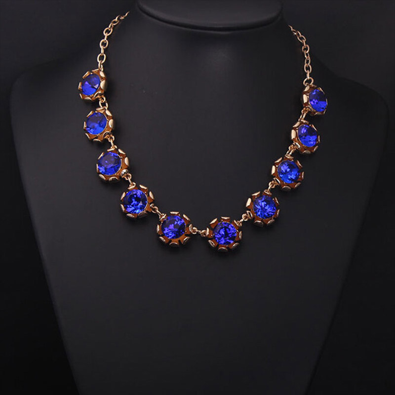 Nuevo collar de cristal de luj - Women Accessories Dubai reseña y precio